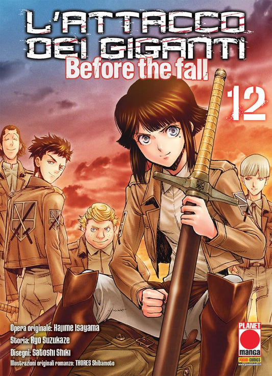 L'ATTACCO DEI GIGANTI - BEFORE THE FALL: IL MANGA 12