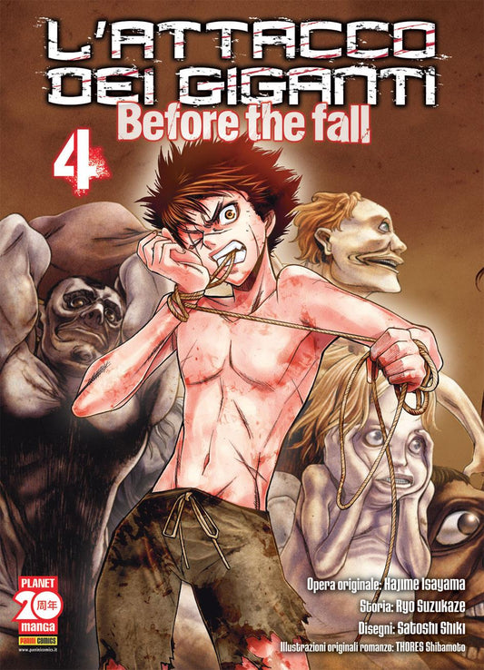 L'ATTACCO DEI GIGANTI - BEFORE THE FALL: IL MANGA 4