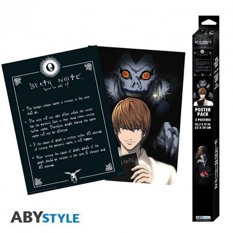 DEATH NOTE:  LIGHT & DEATH NOTE  - POSTER SET 2