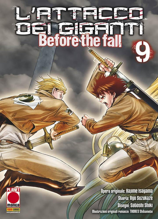 L'ATTACCO DEI GIGANTI - BEFORE THE FALL: IL MANGA 9