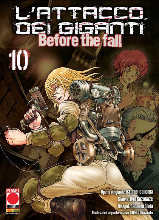 L'ATTACCO DEI GIGANTI - BEFORE THE FALL: IL MANGA 10