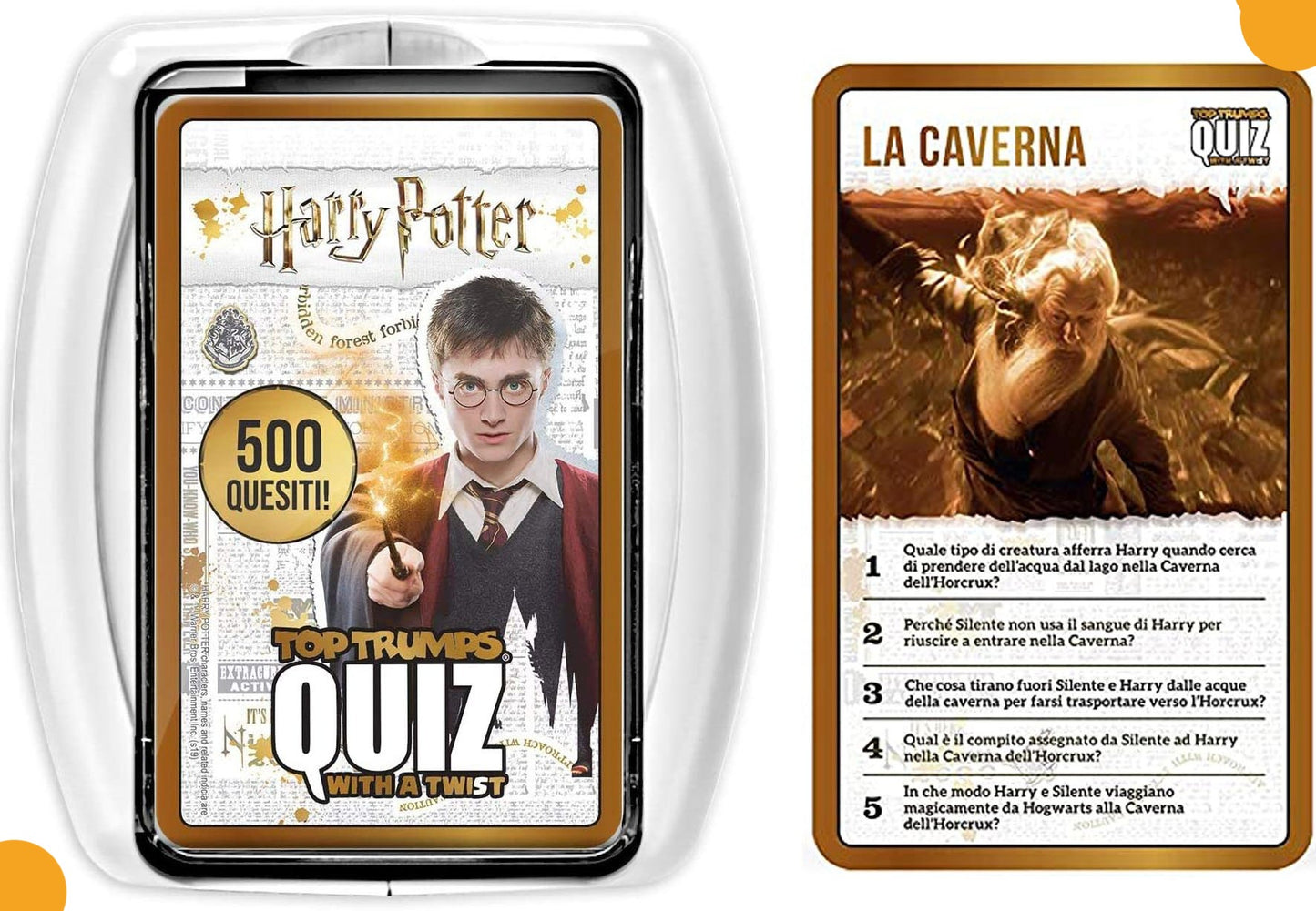 Top Trumps Quiz Harry Potter. Ed. Italiana