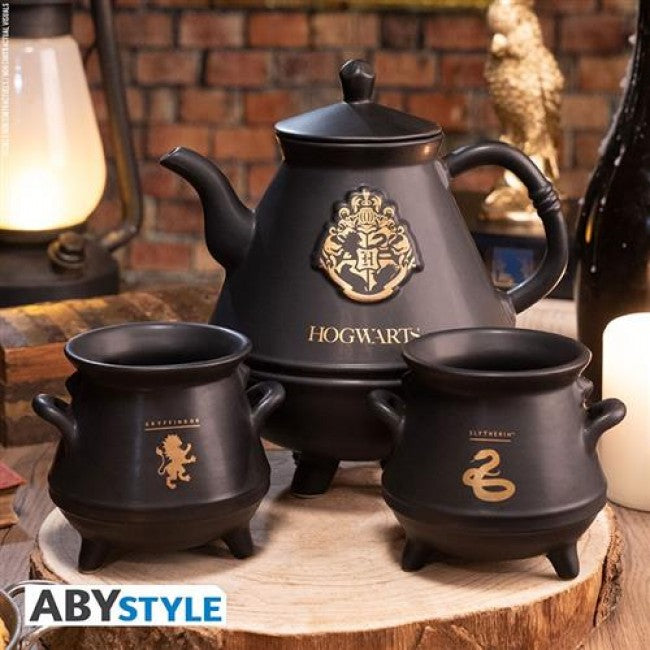 ABYTAB024 - HARRY POTTER - TEIERA CON SET DI CALDERONI