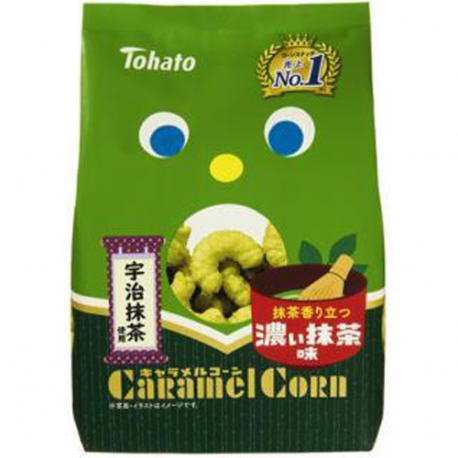 CARAMEL CORN - CORNETTI DI MAIS DOLCI RICH MATCHA - TE VERDE GUSTO INTENSO