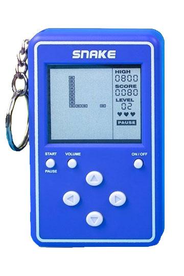 Snake Mini Retro Handheld Video Game Keychain