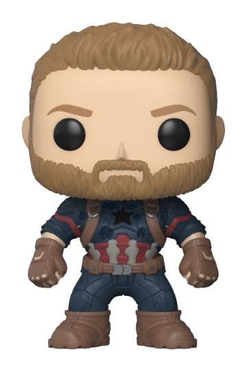 Avengers Infinity War Funko POP! Movies Vinyl Figure 288 Captain America 9 cm