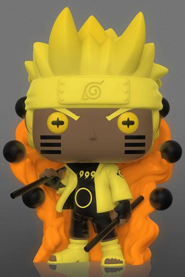 Naruto Funko POP! Animation Vinyl Figure Specialty Series Naruto Six Path Sage (Glow) 9 - Special Edition