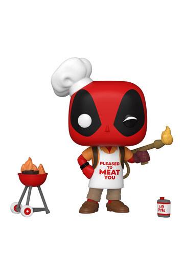 Marvel Deadpool 30th Anniversary Funko POP! Vinyl Figure 774 Backyard Griller Deadpool 9 cm