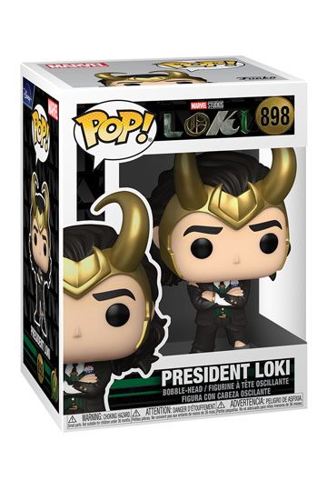 Loki Funko POP! Vinyl Figure 989 President Loki 9 cm