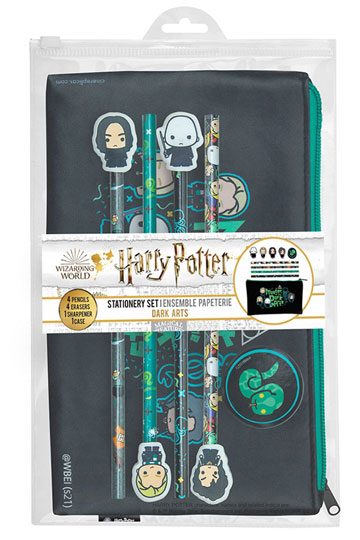 Harry Potter 10-Piece Stationery Set Dark Arts cancelleria