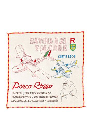 Studio Ghibli Mini Towels 25 x 25 cm PORCO ROSSO ASCIUGAMANO