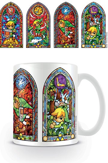 Legend of Zelda Mug Stained Glass