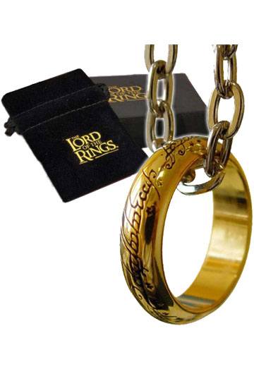 Anello del Signore degli Anelli The One Ring (placcato in oro)