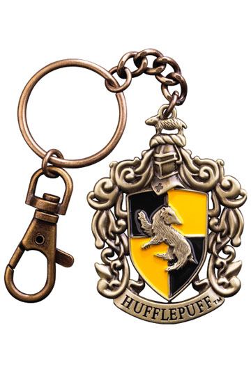 Noble Collection - Harry Potter Portachiavi in metallo Tassorosso