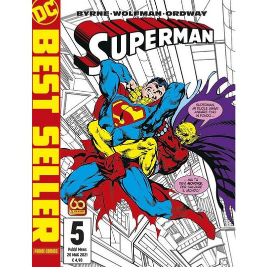 DC BEST SELLER NUOVA SERIE - SUPERMAN DI JOHN BYRNE 5