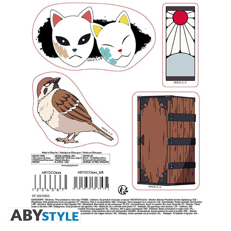 ABYDCO868 - DEMON SLAYER STICKERS