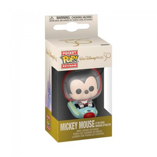 Disney Pocket Funko POP! Vinyl Keychains 4 cm Mickey Mouse Space Walt Disney World
