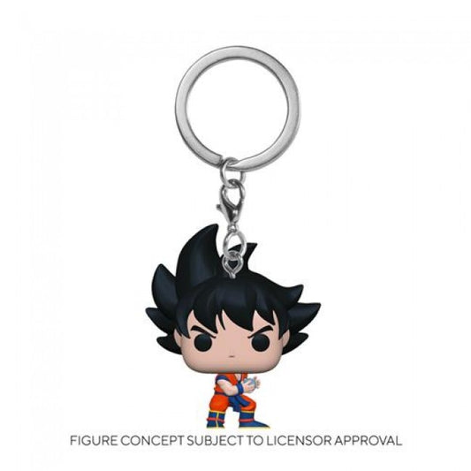 Dragon Ball Z : Funko Pop! Keychain - Goku W/Kamehameha