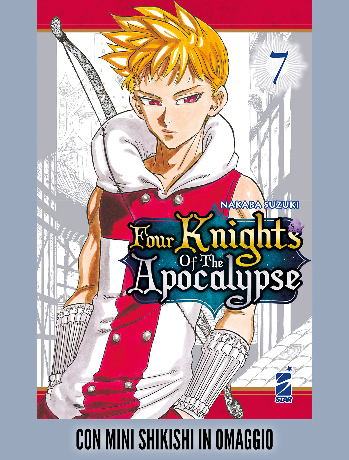 FOUR KNIGHTS OF THE APOCALYPSE 7 con MINI SHIKISHI