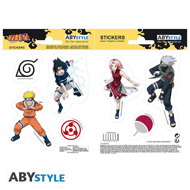 ABYDCO869 - NARUTO STICKERS