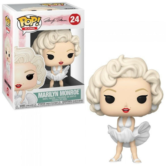 POP ICONS - POP FUNKO VINYL FIGURE 24 MARYLIN MONROE 9CM