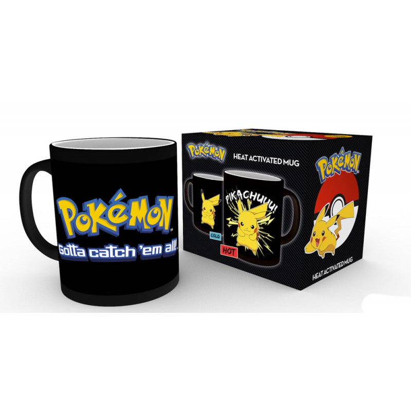 MGH0008 - POKEMON - TAZZA HEAT CHANGE 320ML - PIKACHU