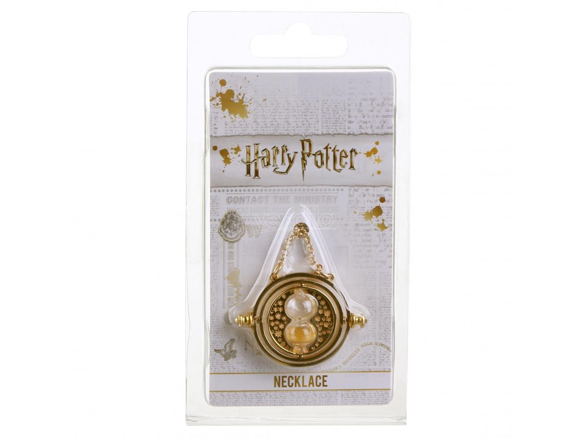 Ciondolo e collana di Harry Potter Giratempo (placcato in oro)