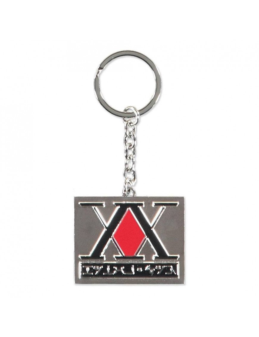 Hunter X Hunter : Silver Metal Keychain Multicolor (Portachiavi)