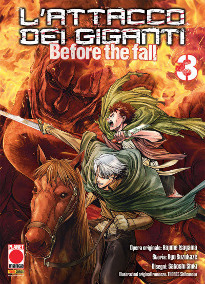 L'ATTACCO DEI GIGANTI - BEFORE THE FALL: IL MANGA 3
