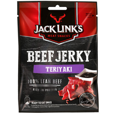 JACK LINK'S BEEF JERKY ORIGINAL CARNE ESSICCATA gusto TERIYAKI