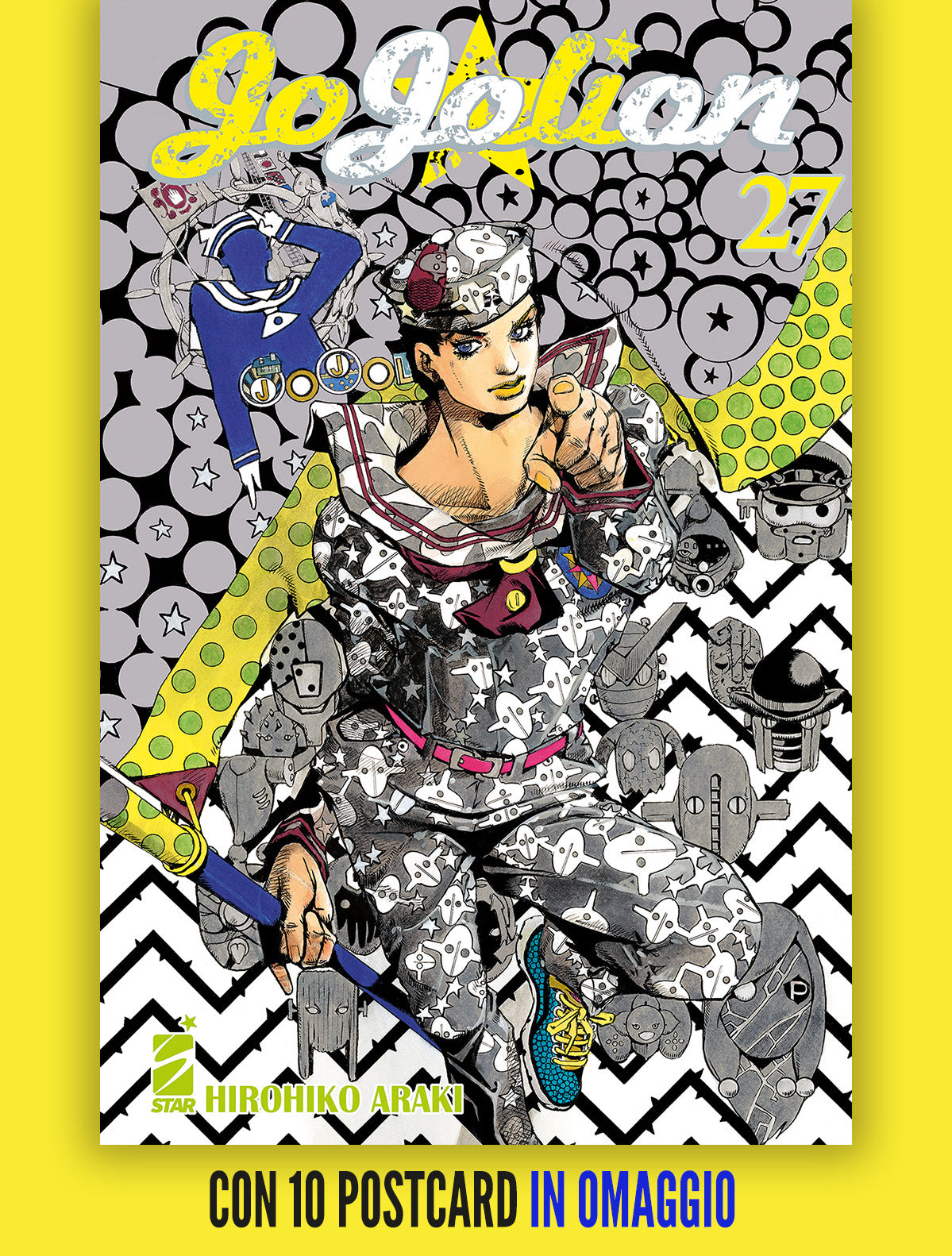 JOJOLION 27 + 10 CARTOLINE IN OMAGGIO