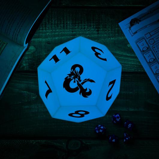 LAMPADA DUNGEONS & DRAGONS DADO DA 12 FACCE