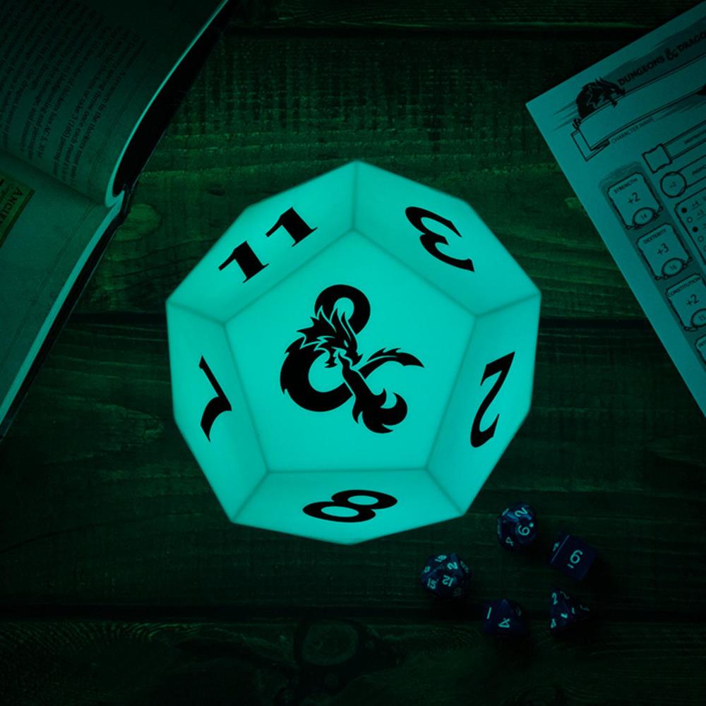 LAMPADA DUNGEONS & DRAGONS DADO DA 12 FACCE