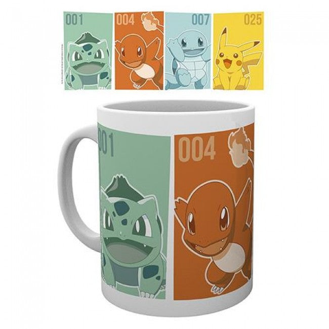 MG1907 - POKEMON - TAZZA 320ML - STARTERS