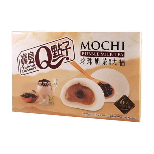 MOCHI DOLCETTI DI RISO BUBBLE MILK TEA (6 PEZZI)