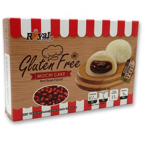 MOCHI DOLCETTI DI RISO GLUTEN FREE GUSTO AZUKI (FAGIOLI ROSSI DOLCI)