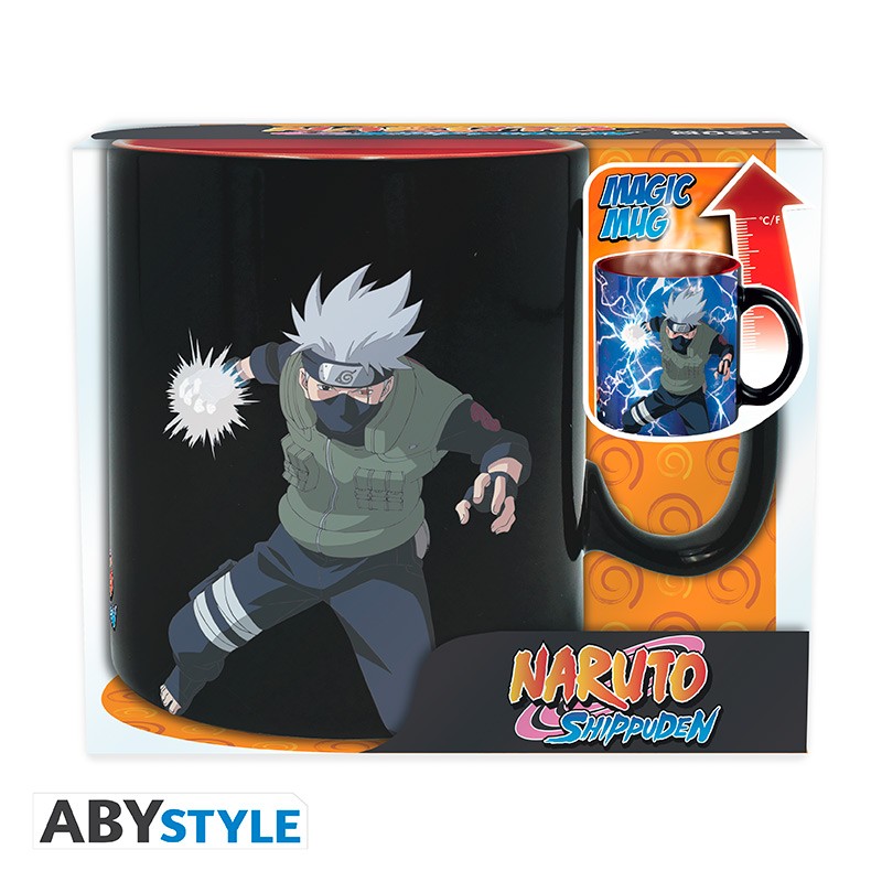 ABYMUGA060 - NARUTO SHIPPUDEN - TAZZA HEAT CHANGE 460ML - KAKASHI/ITACHI