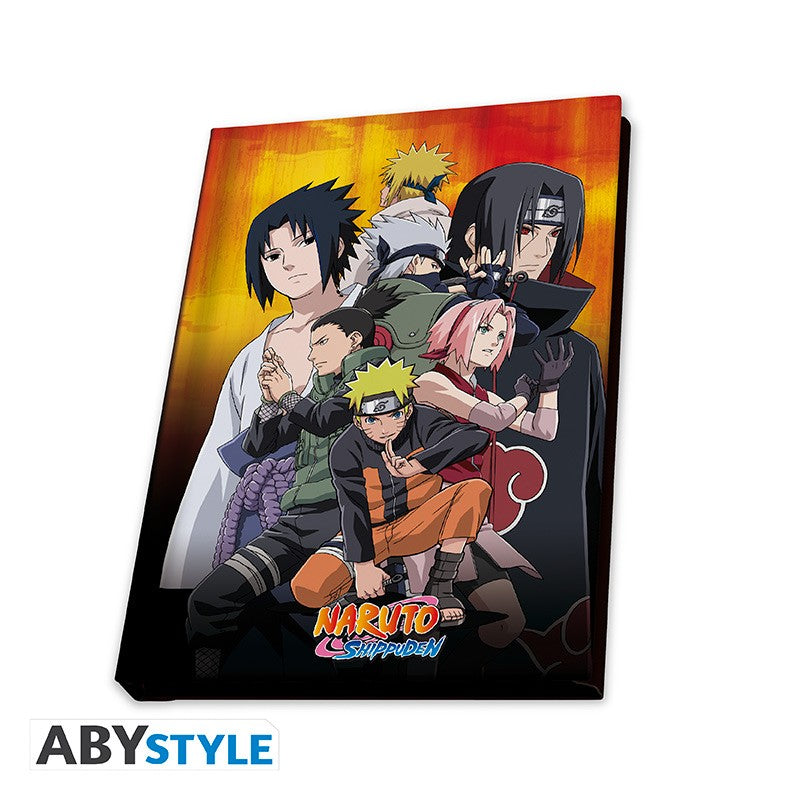 ABYPCK210 - NARUTO - BICCHIERE 290ML + SPILLA + NOTEBOOK NARUTO