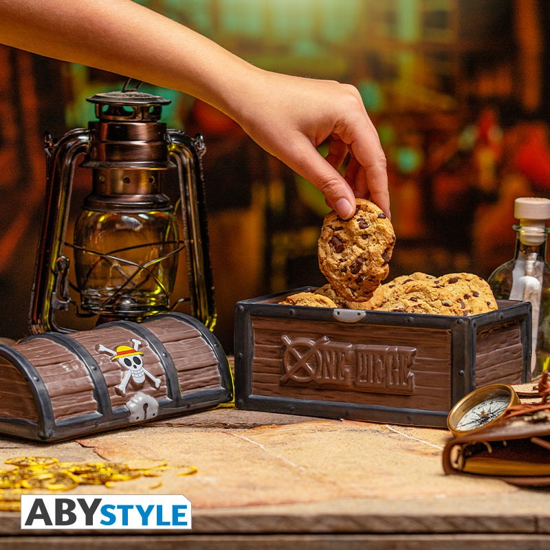 ABYTAB023 - ONE PIECE - BISCOTTIERA - TREASURE CHEST - forziere
