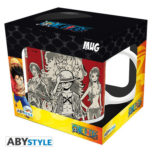 ABYMUG775 - ONE PIECE TAZZA Mug Luffy's crew japanese style