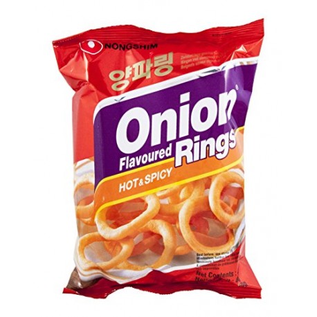 PATATINE ONION RINGS HOT&SPICY - GUSTO CIPOLLA PICCANTE