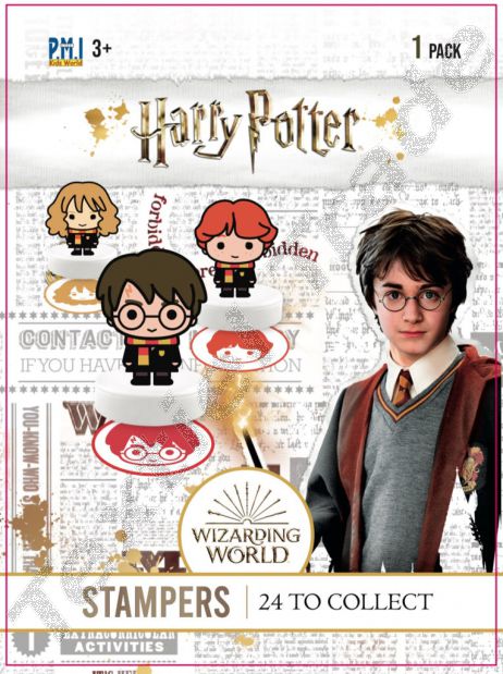 Harry Potter Stamps 6 cm Series TIMBRI MISTERY