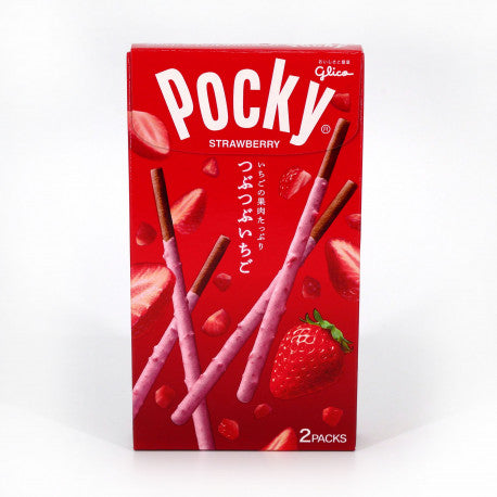 POCKY - BASTONCINI DI BISCOTTO RICOPERTI TSUBU TSUBU ICHIGO - FRAGOLA CROCCANTE