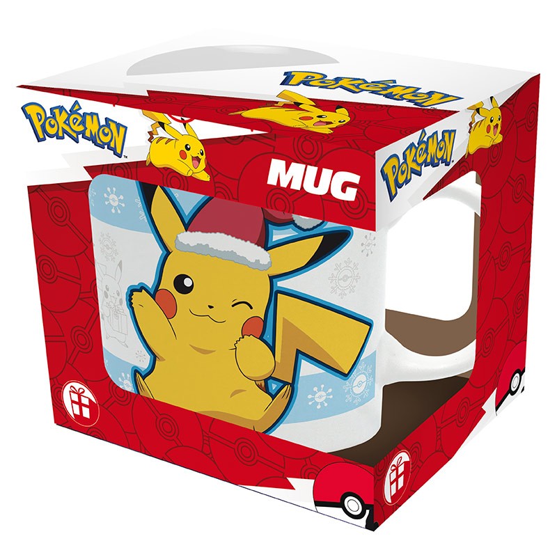 TGGMUG265 - POKEMON - TAZZA 320ML - PIKACHU SANTA CHRISTMAS