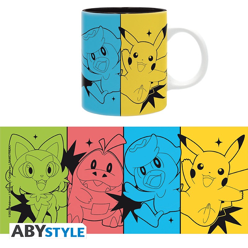 ABYMUGA275 - POKEMON - TAZZA 320ML - SCARLET & VIOLET STARTERS