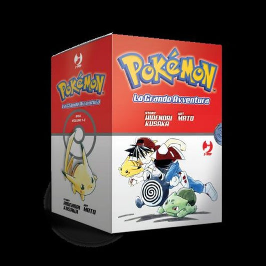 POKEMON LA GRANDE AVVENTURA - BOX 1 (1-2-3)