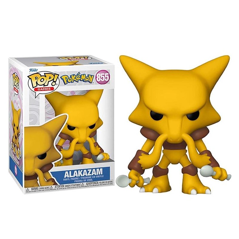 Pokemon Funko POP! Games Vinyl Figure 855 Alakazam 9 cm