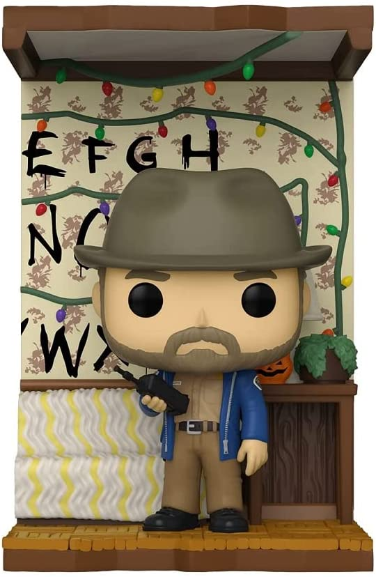 Stranger Things Funko POP! TV Moment Vinyl Figure 1188 Byers House : Hopper 9cm - SPECIAL EDITION