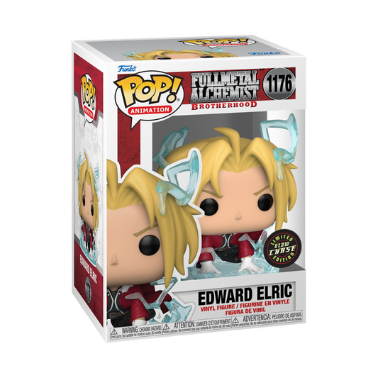 Fullmetal Alchemist FUNKO POP! Animation Vinyl Figure 1176 Edward Elric 9 cm - CHASE - GLOW IN THE DARK