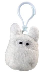 My Neighbor Totoro Plush Backpack Clip Totoro white 6 cm - portachiavi  -key